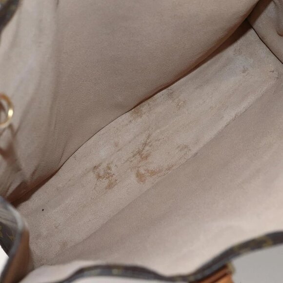 LOUIS VUITTON Monogram Sac Plat Hand Bag M51140 LV Auth 144010 - Picture 12 of 16